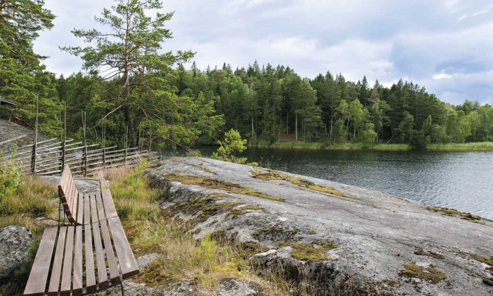 Современный дизайн дома посреди нетронутой природы