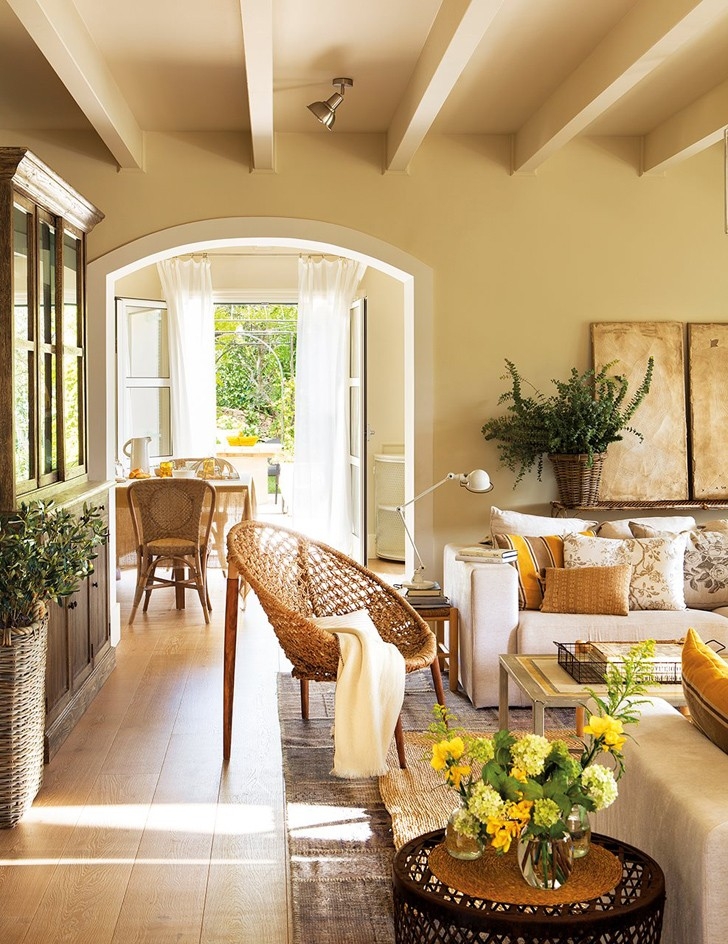 Душевный дом с теплым интерьером в Испании Душевный дом с теплым интерьером в Испании