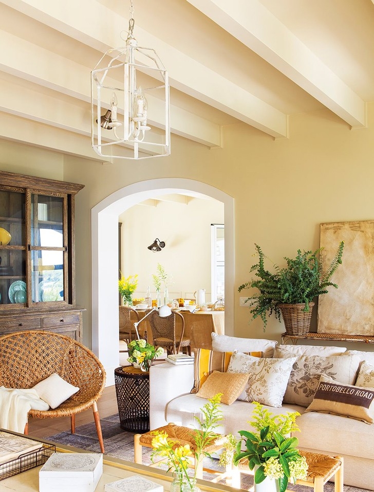 Душевный дом с теплым интерьером в Испании Душевный дом с теплым интерьером в Испании