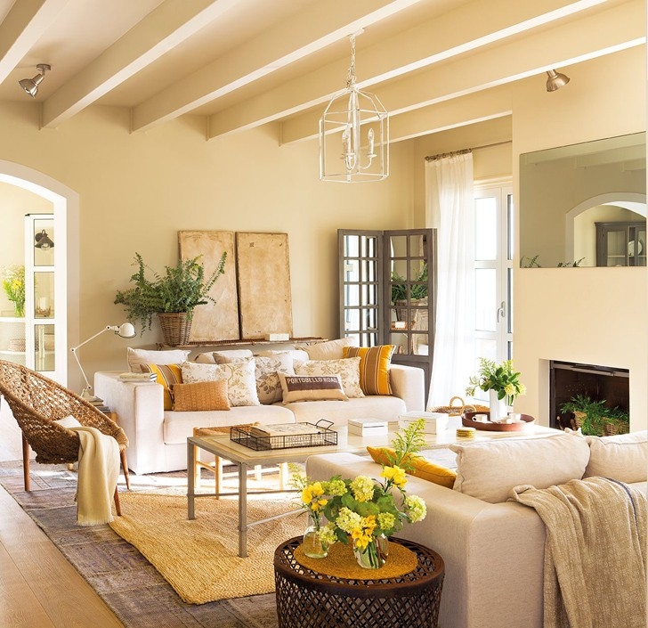 Душевный дом с теплым интерьером в Испании Душевный дом с теплым интерьером в Испании