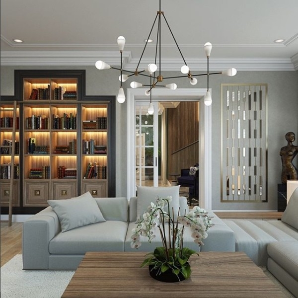 Интерьер загороднего дома 