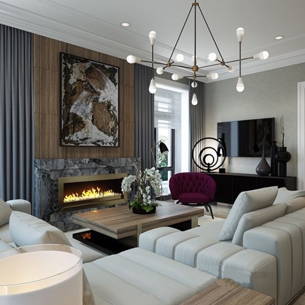 Интерьер загороднего дома 