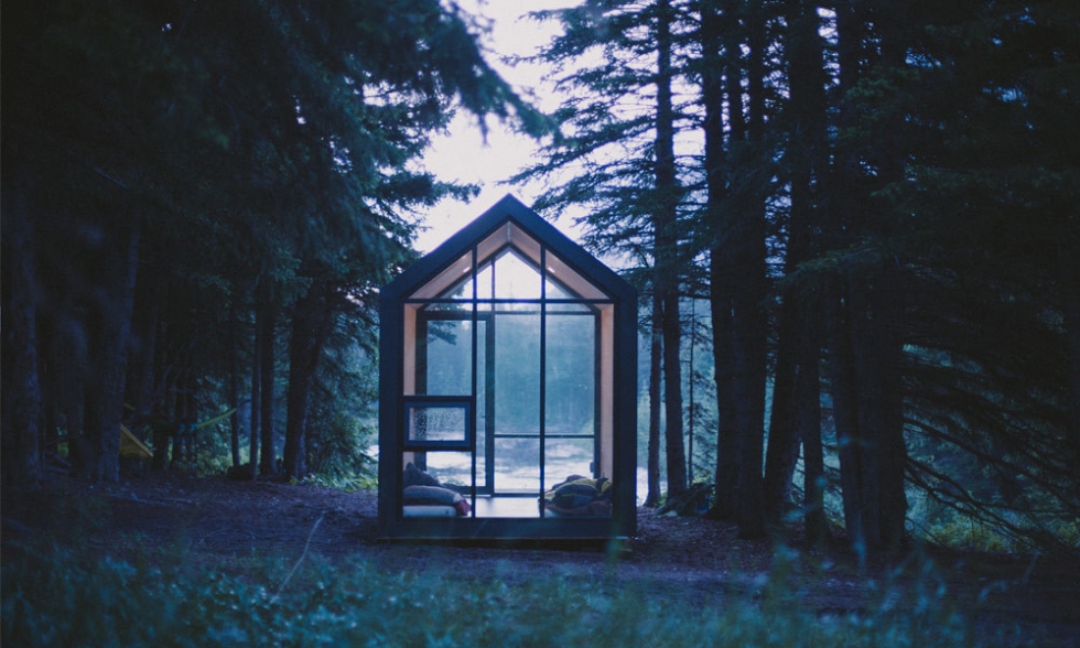 Как сбежать из душного города: мини-хижина