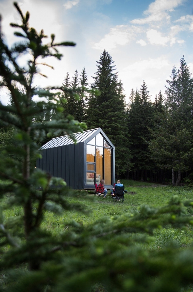 Как сбежать из душного города: мини-хижина