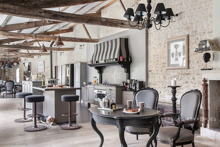 Винтажная Франция: особняк 19 века обрел новую жизнь