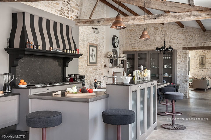 Винтажная Франция: особняк 19 века обрел новую жизнь