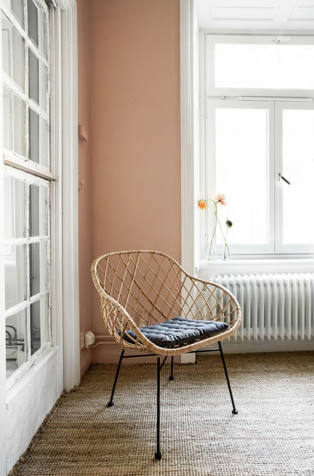 Персиковая студия в персиковом доме, 38 м²