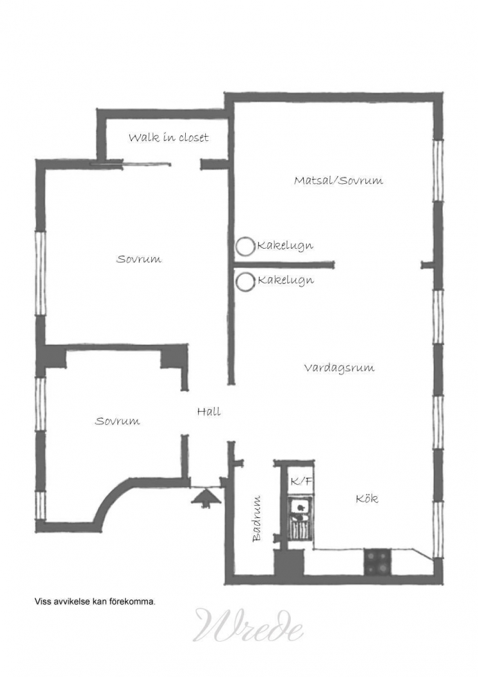 Пастельные тона и классические детали: квартира в Швеции (88 кв. м)