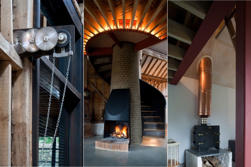 Дом с винтовой лестницей в Англии