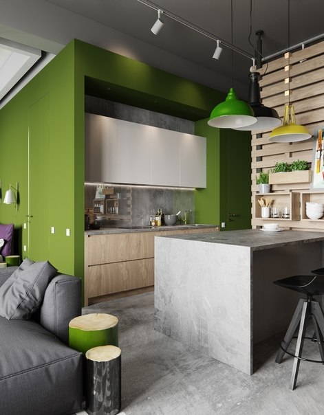 Дизайн интерьера квартиры в Познани, Польша