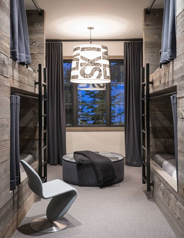 Впечатляющее современное шале в штате Монтана