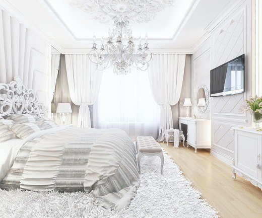 Белая спальня 