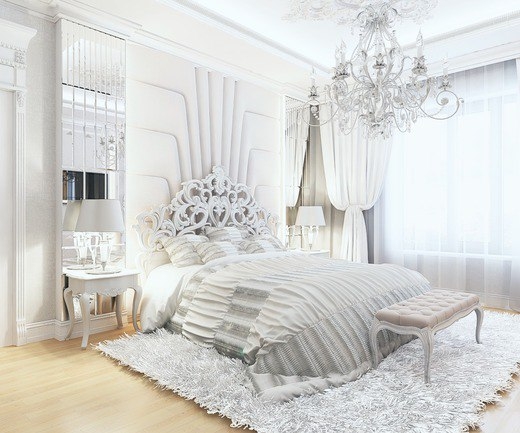 Белая спальня 