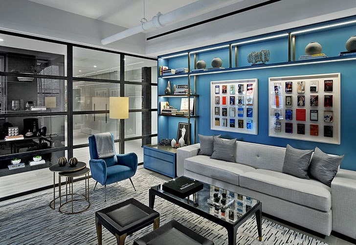Впечатляющие современные апартаменты на Манхэттене