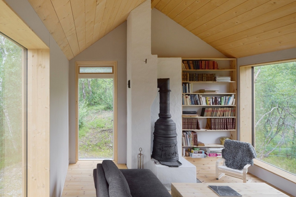 Современный дом из дерева в Швеции