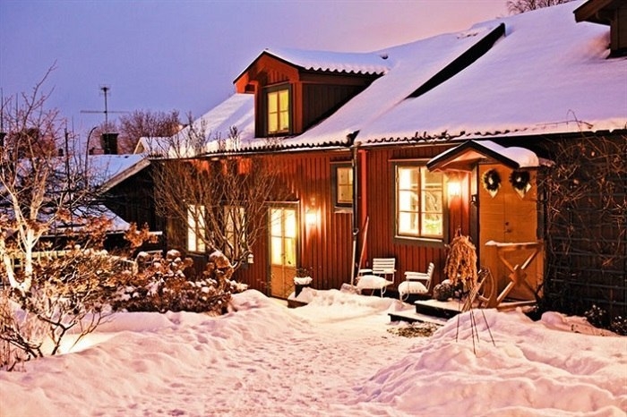 Старинный дом в Швеции