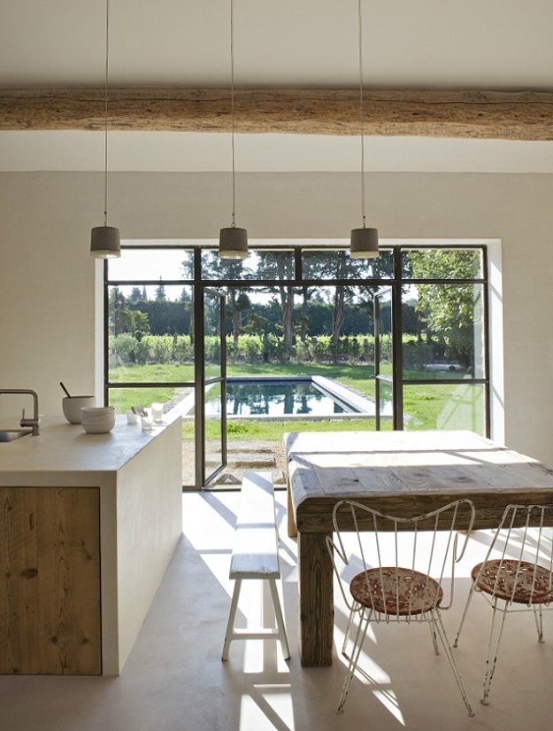 Индустриальный минимализм в загородном доме