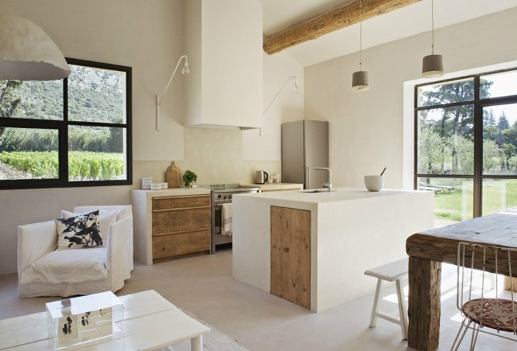 Индустриальный минимализм в загородном доме