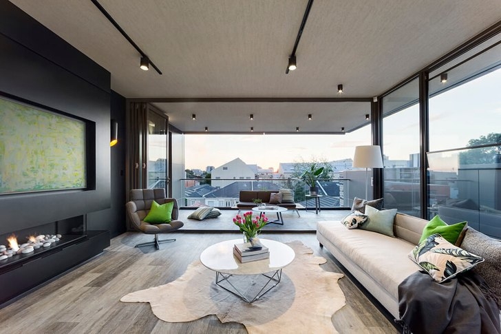 Современный дом с огромными окнами в Австраллии