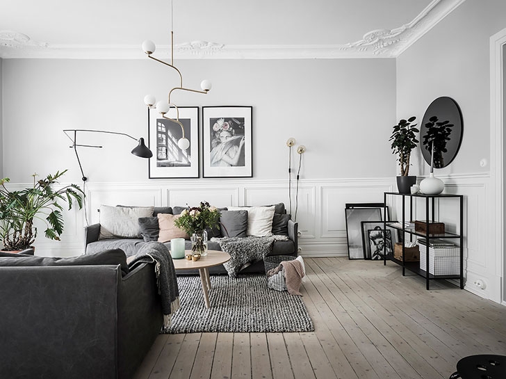 Серый все еще в моде: стильная трешка в Стокгольме