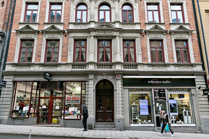 Серая квартира в Стокгольме с большим количеством декора (169 кв.м) ч.2