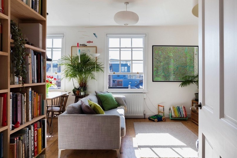 Функциональная реконструкция маленькой квартиры в Лондоне