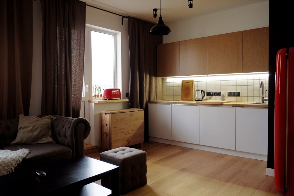 Дизайн квартиры в Санкт-Петербурге, 33 кв.м.